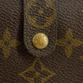 Louis Vuittton Monogram Canvas Brown Long Kisslock Wallet #5392 by Bolt Boutique