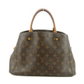Louis Vuittton Monogram Canvas Brown Montaigne MM Handle Bag #5286 by Bolt Boutique