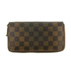 Louis Vuttion Damier Ebene Zippy Long Wallet #3827