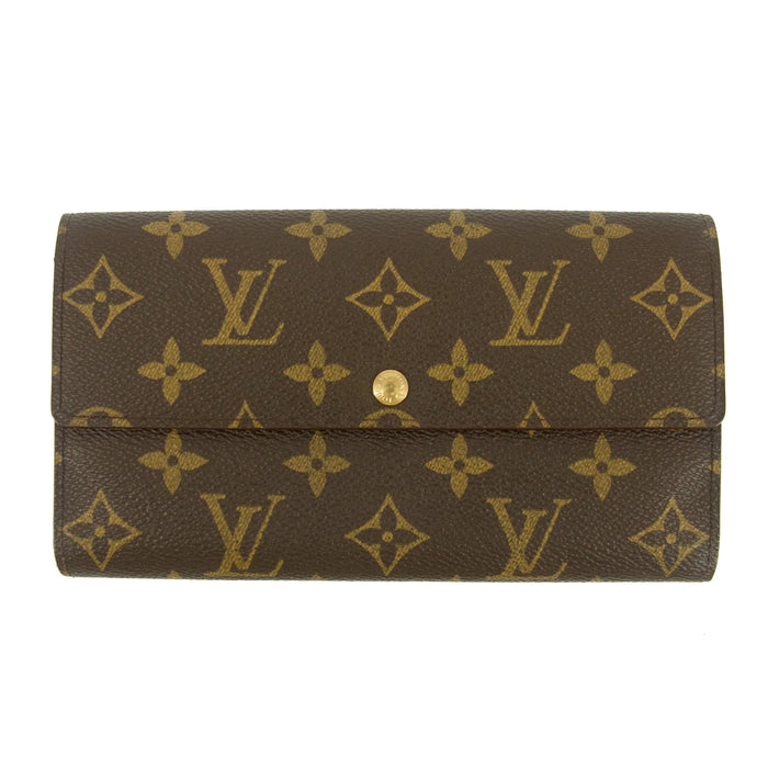 Lous Vuitton Monogram Canvas Sarah Long Wallet #5157 by Bolt Boutique