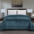 Louvre Blanket-Teal-King by DailySale