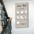 Love Is An Adventure Sign by Tailored Canvases