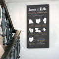 Love Is An Adventure Sign by Tailored Canvases