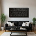 Love The Lord Your God - Deuteronomy 6:5-9 Faith Sign by Tailored Canvases