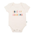graphic bodysuit | love grandma by Finn + Emma