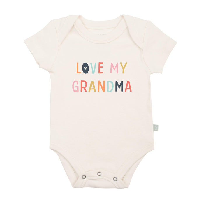 graphic bodysuit | love grandma by Finn + Emma