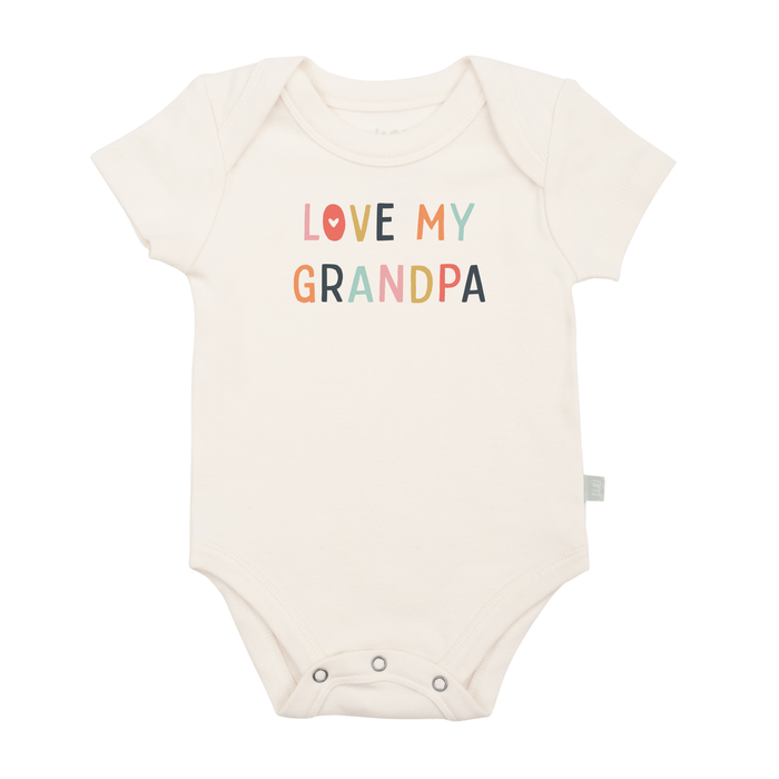 graphic bodysuit | love grandpa by Finn + Emma