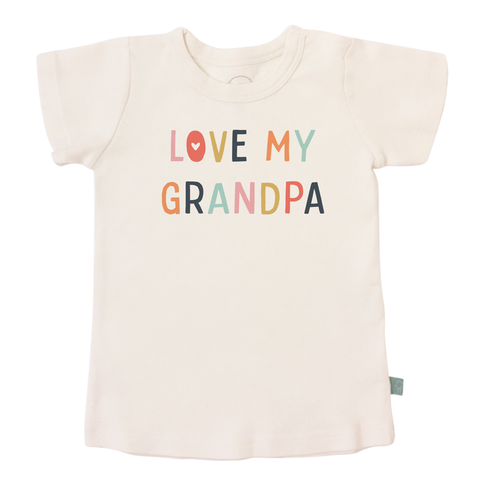 graphic tee | love grandpa by Finn + Emma