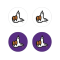 LSU ThumbGripz | Pack of 2 Pairs by Varsity Gripz