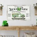 Lucky Farm St. Patrick's Day Sign by Tailored Canvases