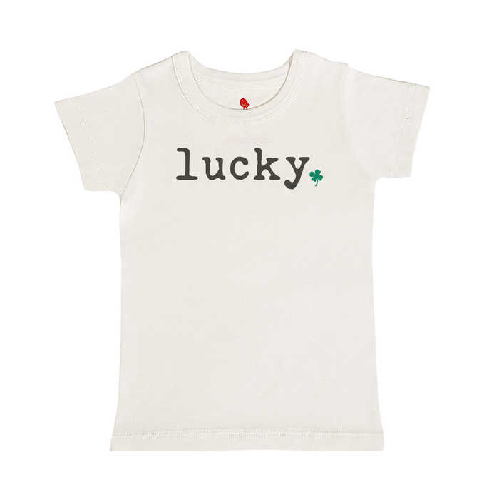 graphic tee | lucky by Finn + Emma