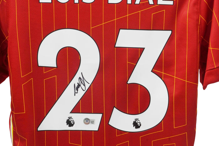 Luis Diaz Signed Liverpool Nike Authentic Jersey Beckett Hologram by Price Is Right Miami