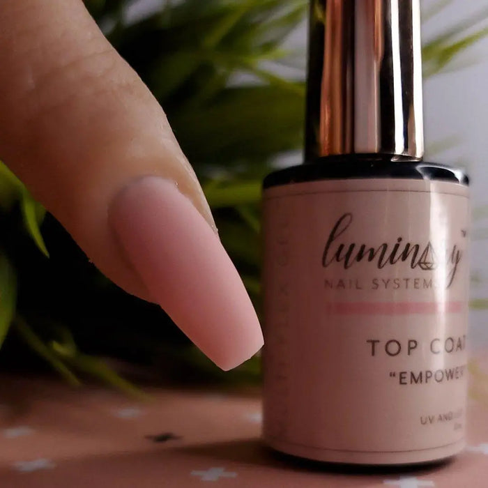 Luminary Nail Systems - Empower Matte Top Coat by The Nail Hub