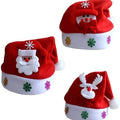 Luminous Christmas Hat Glowing Santa Claus, Snowman, Deer Christmas Hat by DailySale
