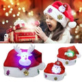 Luminous Christmas Hat Glowing Santa Claus, Snowman, Deer Christmas Hat by DailySale