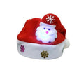 Luminous Christmas Hat Glowing Santa Claus, Snowman, Deer Christmas Hat by DailySale