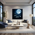 Lunar Canvas Wall Art by Tailored Canvases