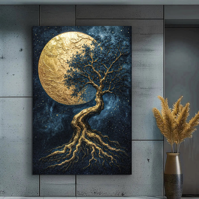 Lunar Tree of Life Wall Art by Tailored Canvases