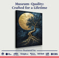 Lunar Tree of Life Wall Art by Tailored Canvases