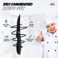Lux Decor Collection Kitchen Knife Set Ultra Sharp Stainless Steel Knives Set by DailySale
