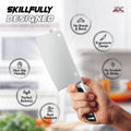 Lux Decor Collection Meat Cleaver 7 Inch Sharp Butcher Knife Heavy Futy Chopper by DailySale