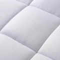 Lux Decor Collection Quilted Fitted Fully Cover Mattress Topper by DailySale
