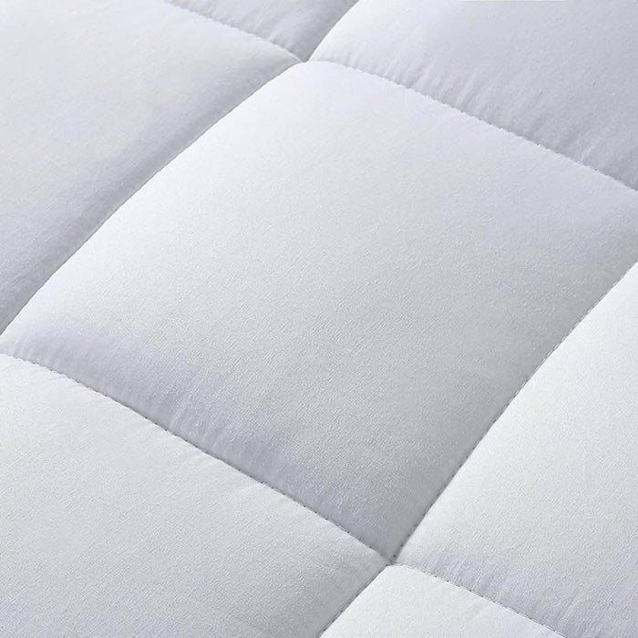 Lux Decor Collection Quilted Fitted Fully Cover Mattress Topper by DailySale