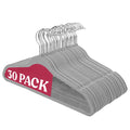 Lux Decor Collection Velvet Hangers Non-Slip Cloth Storage Organizer Space Saving Closet Clothing Hanger Pack by DailySale