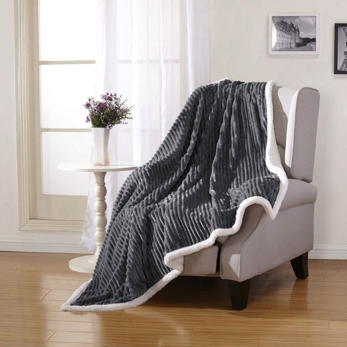 Luxurious Reversible Designer Sherpa by DailySale
