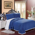 Luxurious Reversible Designer Sherpa Blanket by DailySale