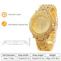 Luxury Crystal Rhinestone Quartz Watch by DailySale