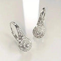 Luxury Eight Heart Earrings with Cubic Zirconia by DailySale