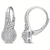 Luxury Eight Heart Earrings with Cubic Zirconia