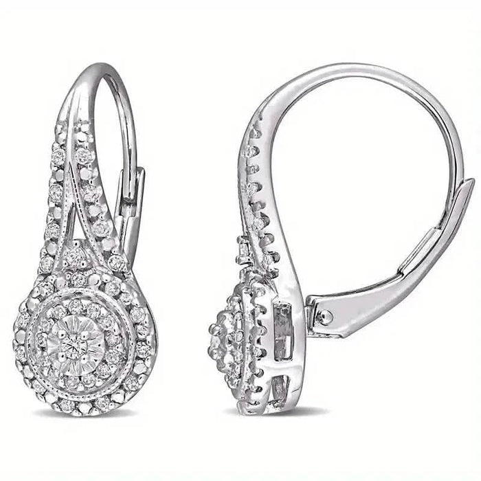 Luxury Eight Heart Earrings with Cubic Zirconia by DailySale