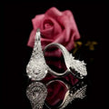 Luxury Eight Heart Earrings with Cubic Zirconia by DailySale