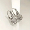 Luxury Eight Heart Earrings with Cubic Zirconia by DailySale