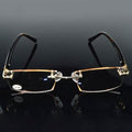 Luxury Men Diamond Glasses by DailySale