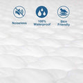 Luxury Ultra-Soft Hypoallergenic Waterproof Mattress Pad by DailySale