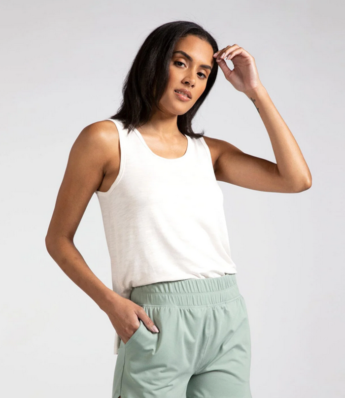 Lynn Tank - White by Boutique 23
