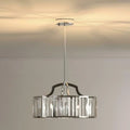 EasyLITE 4-Light Satin Nickel Convertible Semi Flush Mount Pendant 29345-HB by Vanessa Jane