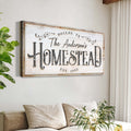 Homestead Sign VII by Tailored Canvases