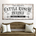 Branded Cattle Ranch Sign VI by Tailored Canvases