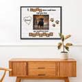 Pet Memorial Sign If Love Alone by Tailored Canvases