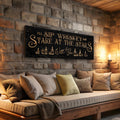 I'll Sip Whiskey And Stare At The Stars Sign by Tailored Canvases