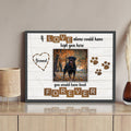 Pet Memorial Sign If Love Alone by Tailored Canvases