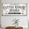 Branded Cattle Ranch Sign VI by Tailored Canvases