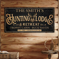 Family Hunting Lodge Retreat Sign by Tailored Canvases