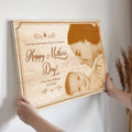 Mother's Day Sign Dear Mother In Heaven by Tailored Canvases