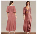 Free People String of Hearts Front Cutout Smocked Dress, Size Large by Vanessa Jane