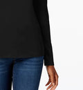 Charter Club Women's Sleep Top Black, Size Medium by Vanessa Jane